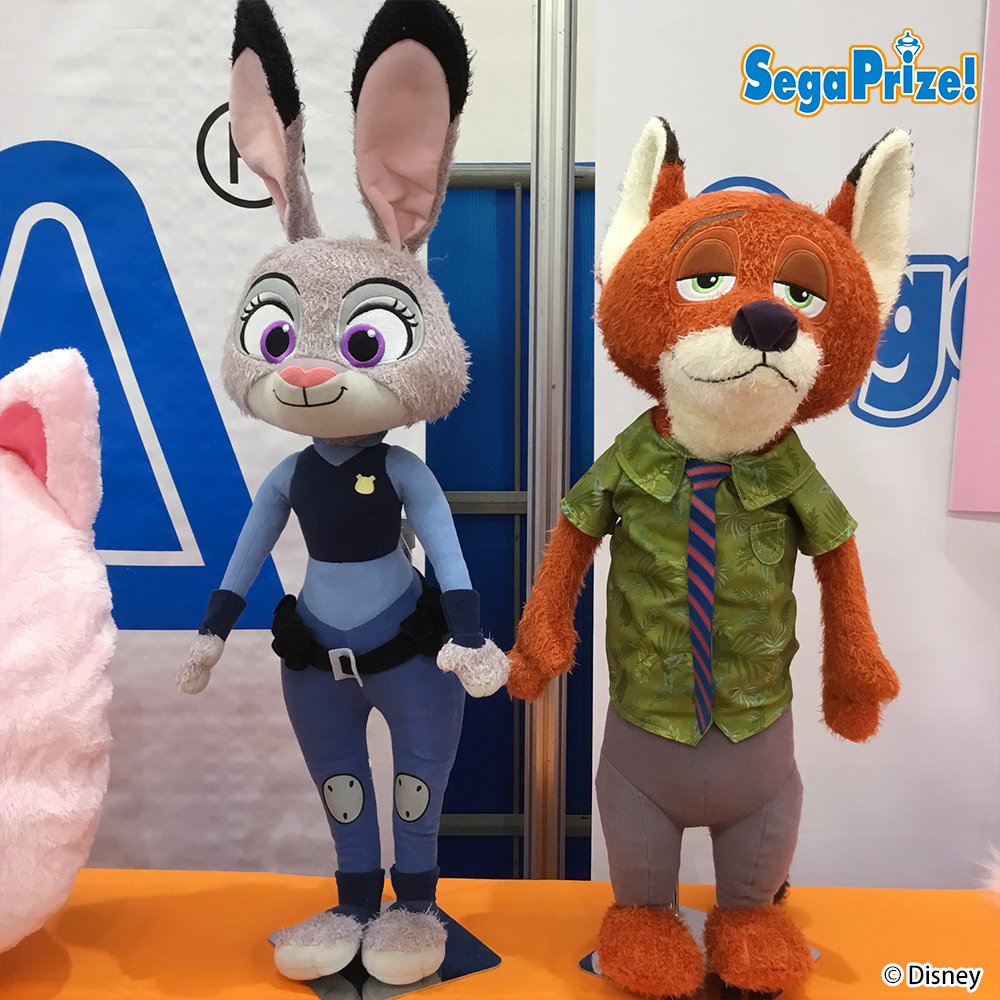 イベント】「ズートピア」の”ジュディ”と”ニック”がビッグサイズの