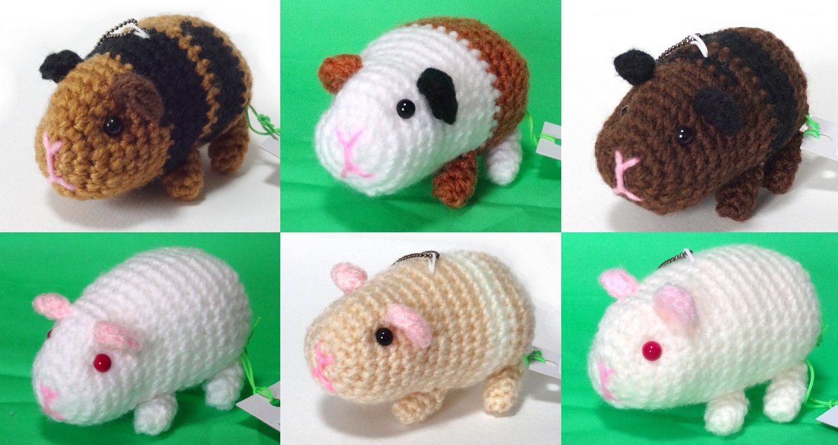 ☆商品を追加しました！ ・モルモットのあみぐるみの販売を開始しま