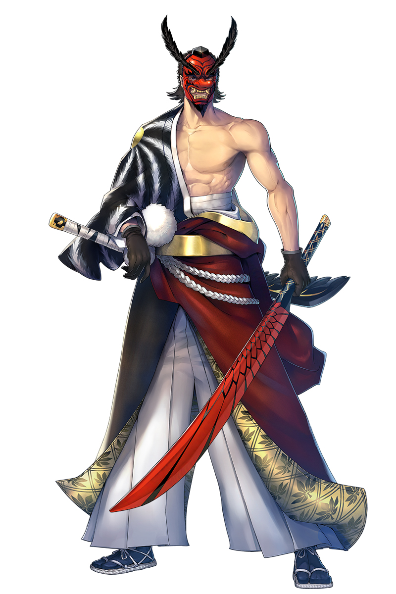 ゲーム情報】 ／ 全身イラストを公開👺 ＼ 「天狗仮面、参上