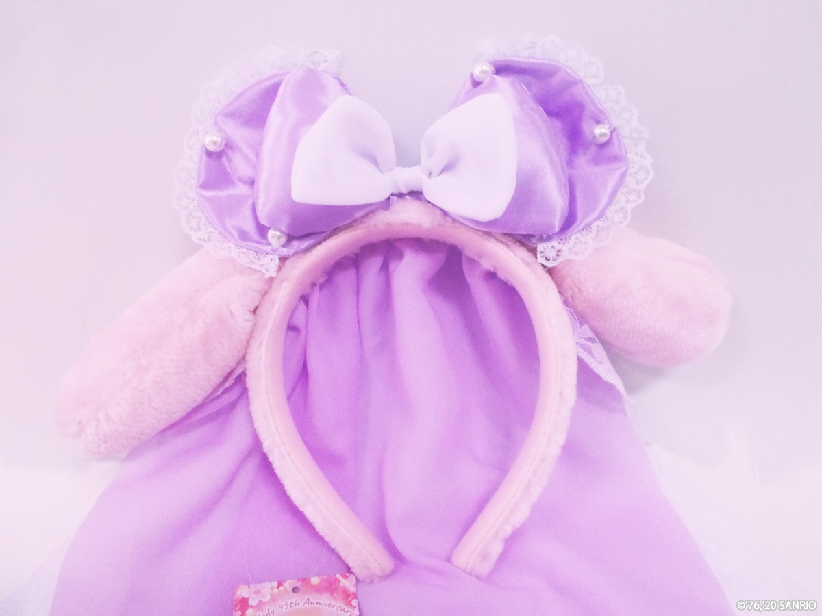 マイメロディ45周年アニバーサリーグッズにカチューシャ（税込1,980円