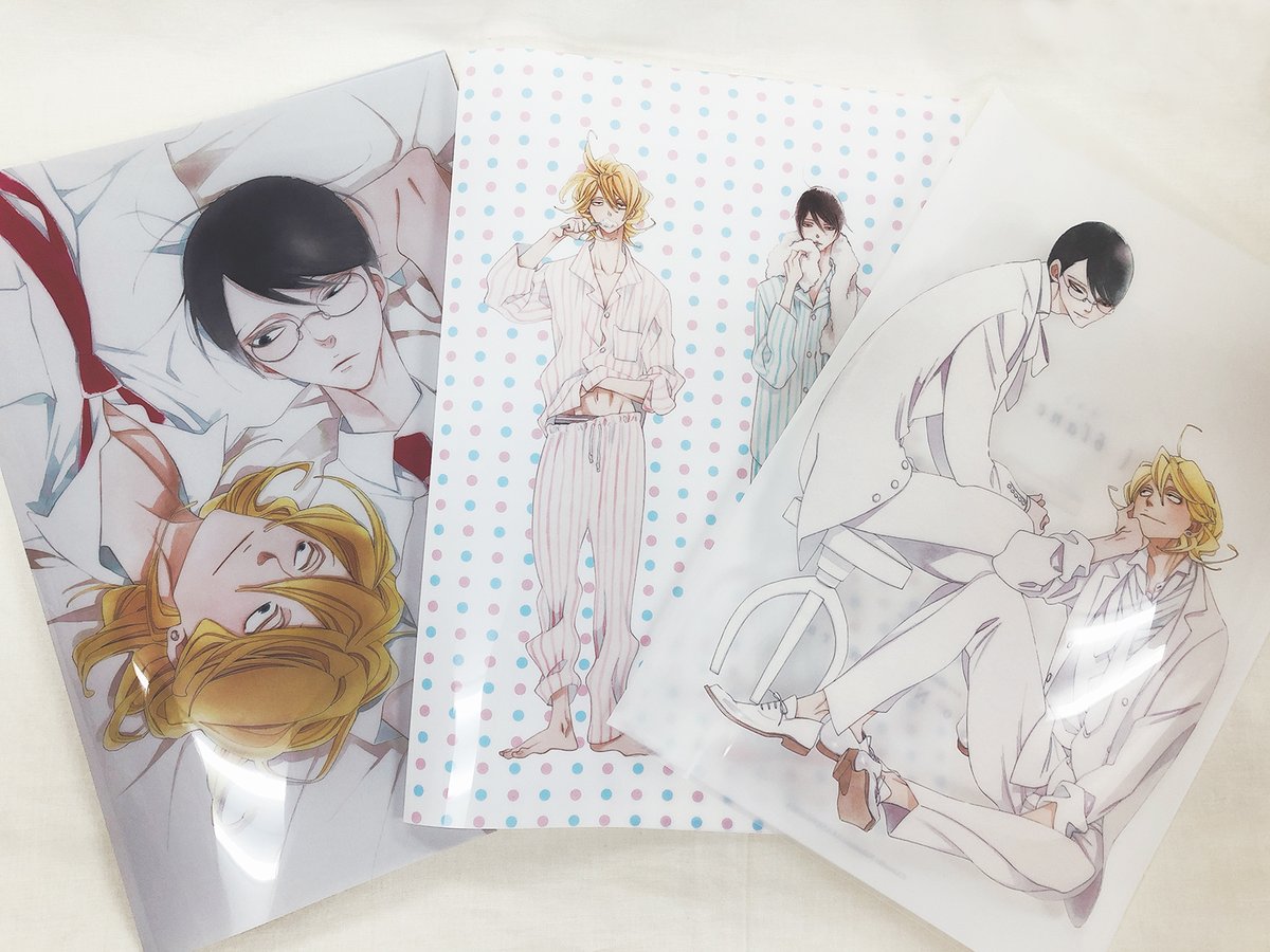 ✨【中村明日美子20年展】グッズ情報✨ 🤍［blanc］クリアファイルA