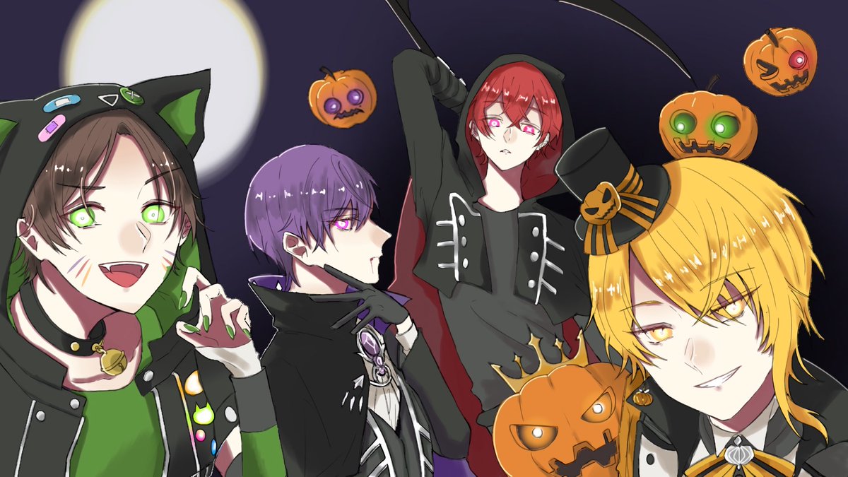 Bad Monster #浦島坂田船 #ハロウィン (再)