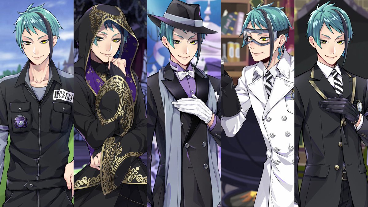 オクタヴィネル寮副寮長、ジェイド・リーチ（CV.駒田航）。 アズールの