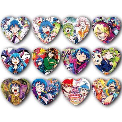 魔入りました！入間くん」トレーディング ハート缶バッジ C98 [全12種