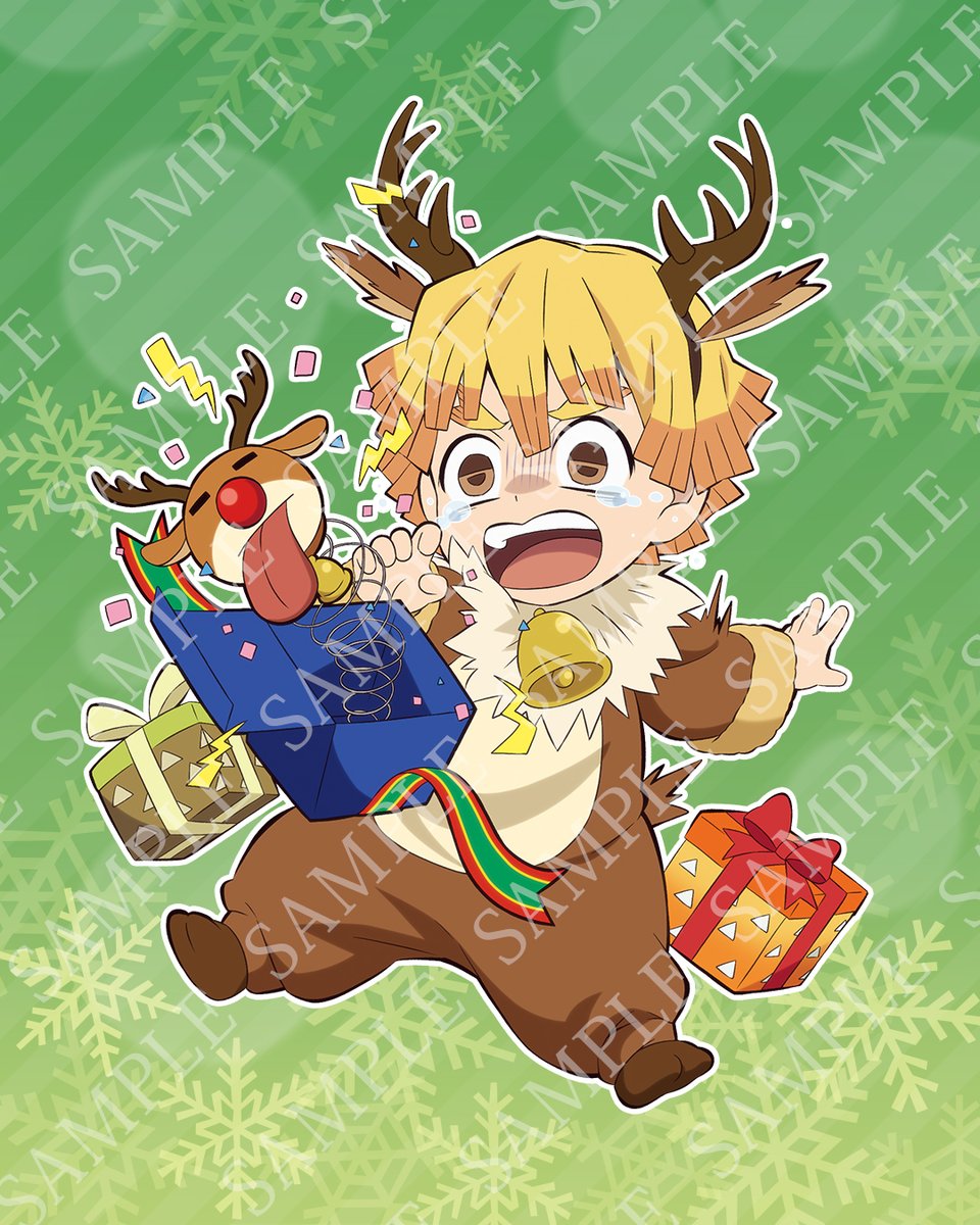🎄「鬼滅の刃」クリスマスみにきゃらイラスト🎄 各キャラクター