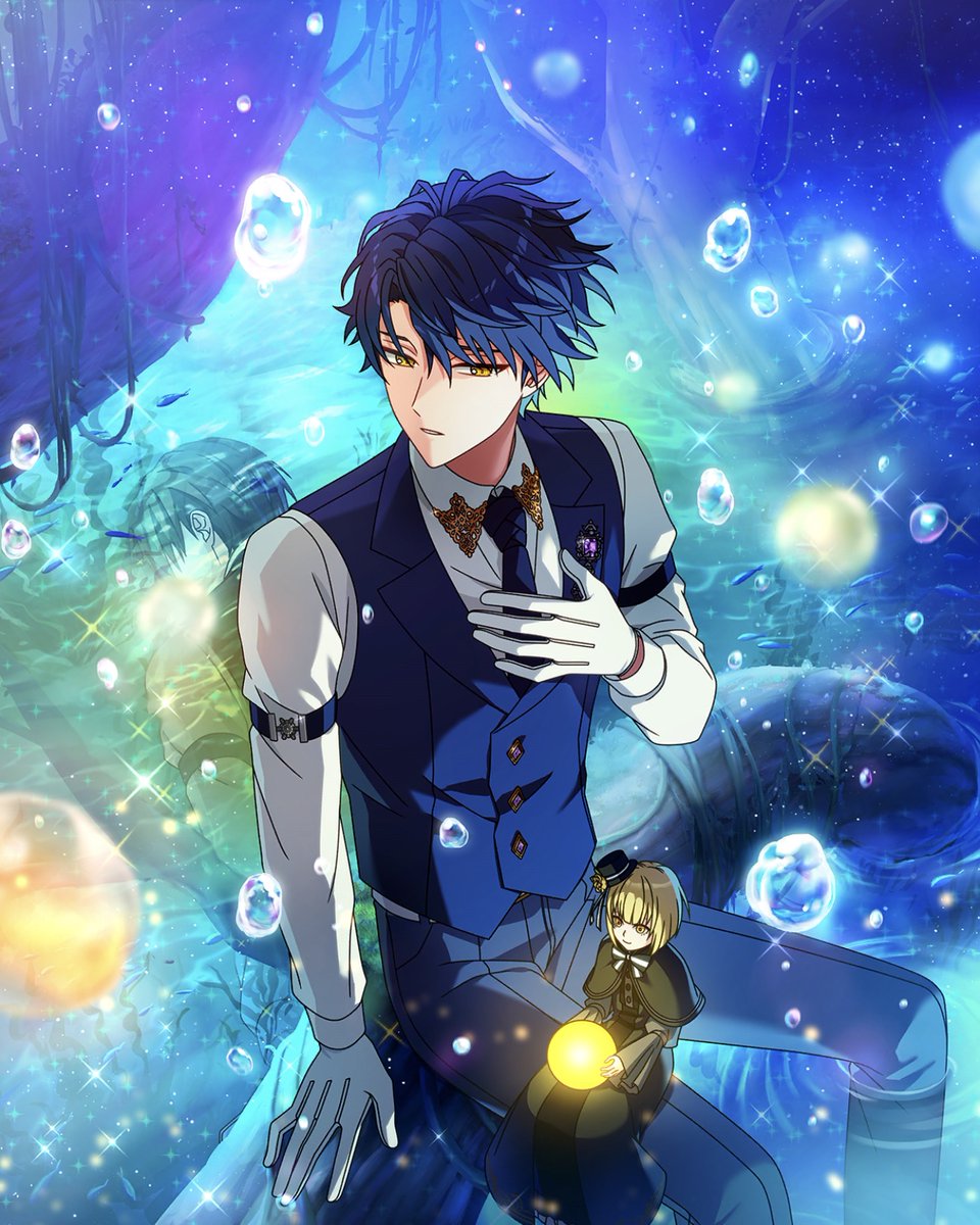 フルカードイラスト まほパ限定カード ・【水面に揺蕩う想い】スノウ