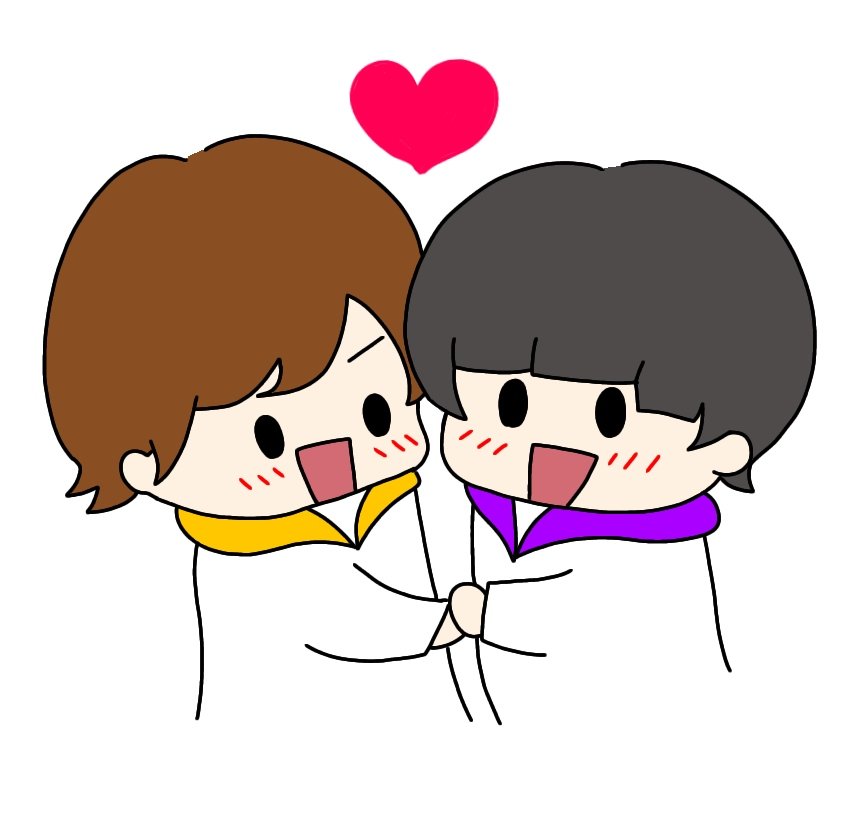 ふがこた #イラスト #ふがこた #大西風雅 #岡崎彪太郎 #Lilかんさい