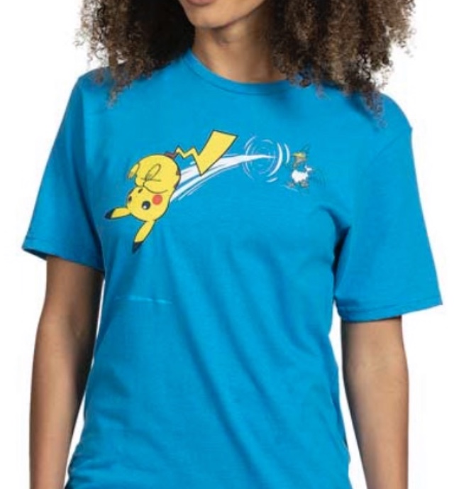 Tシャツ 青 ピカチュウ ポケモン