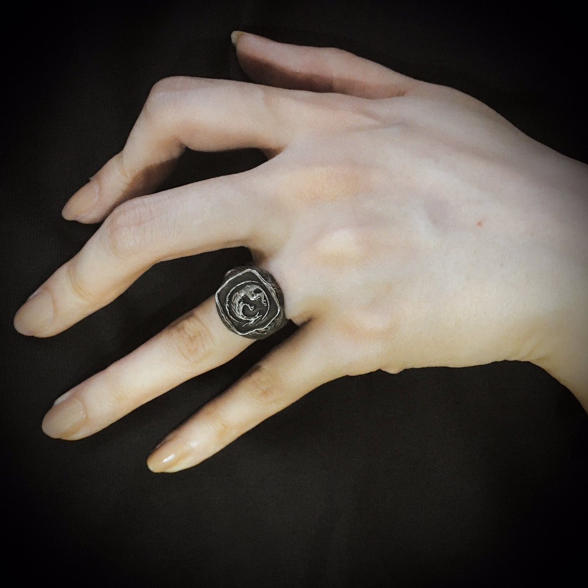 ダークソウル×TORCH TORCH リングコレクション/ 静かに眠る竜印の指輪