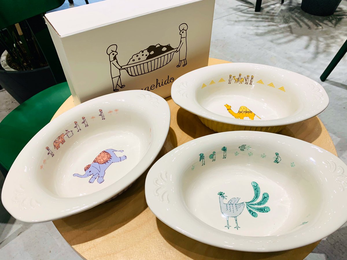 こんなカレー皿もかわいい🍛