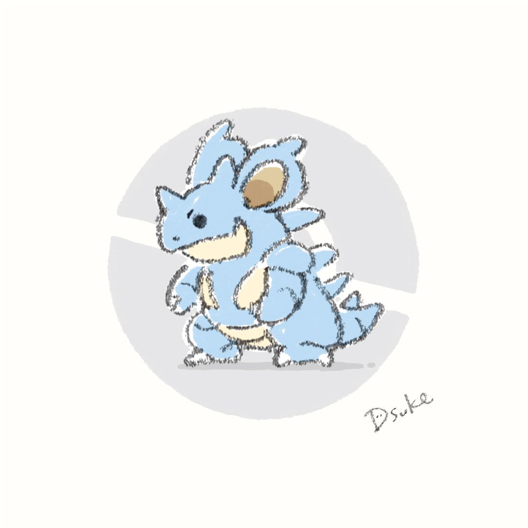 No.029 ニドラン♀ No.030 ニドリーナ No.031 ニドクイン #dsuke #ゆる