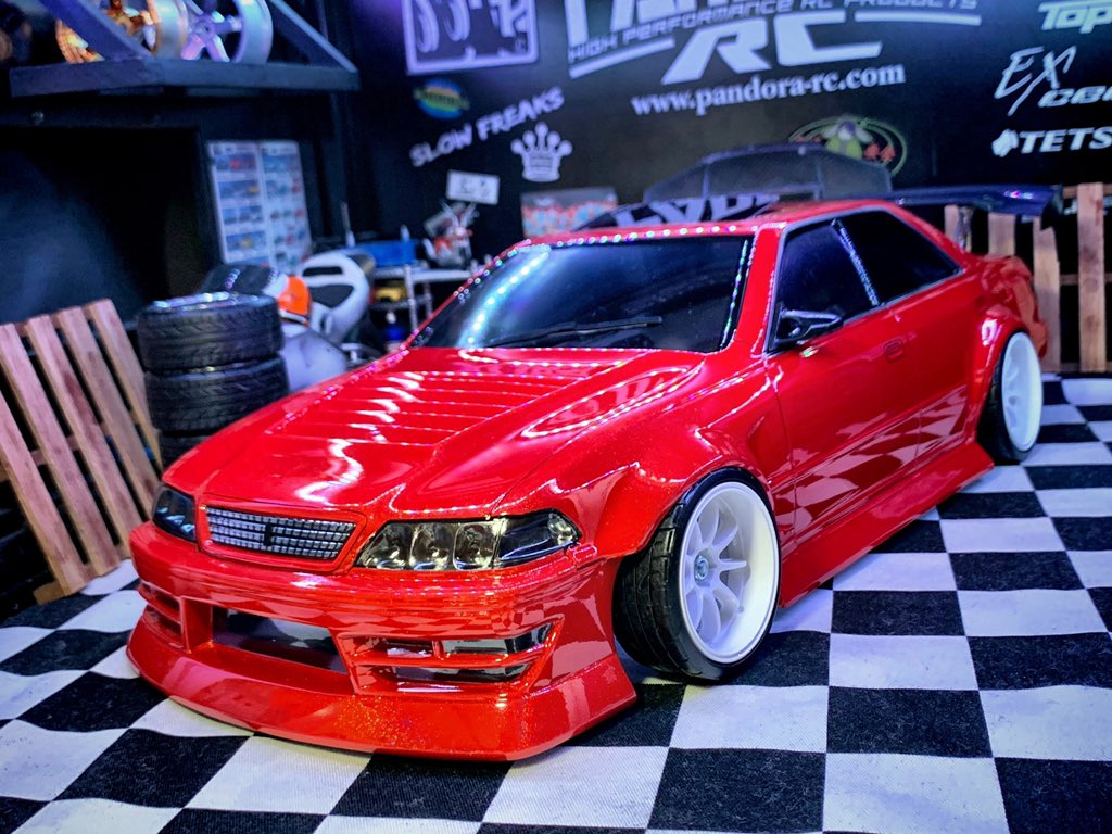 PANDORA RC次期発売の BN sports JZX100 マーク2 こんな感じです。