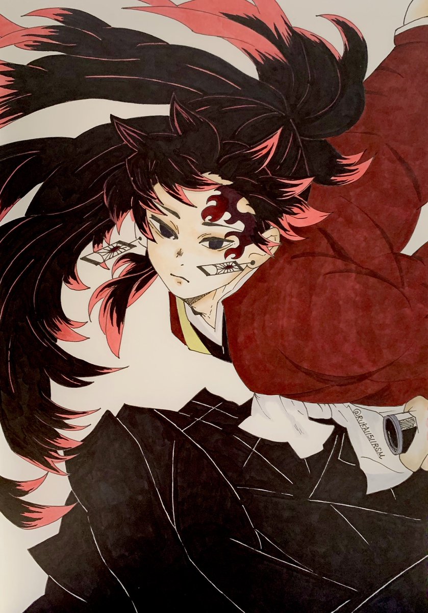 鬼滅の刃」継国縁壱を描きました。 #鬼滅の刃 #鬼滅の刃好きな人と