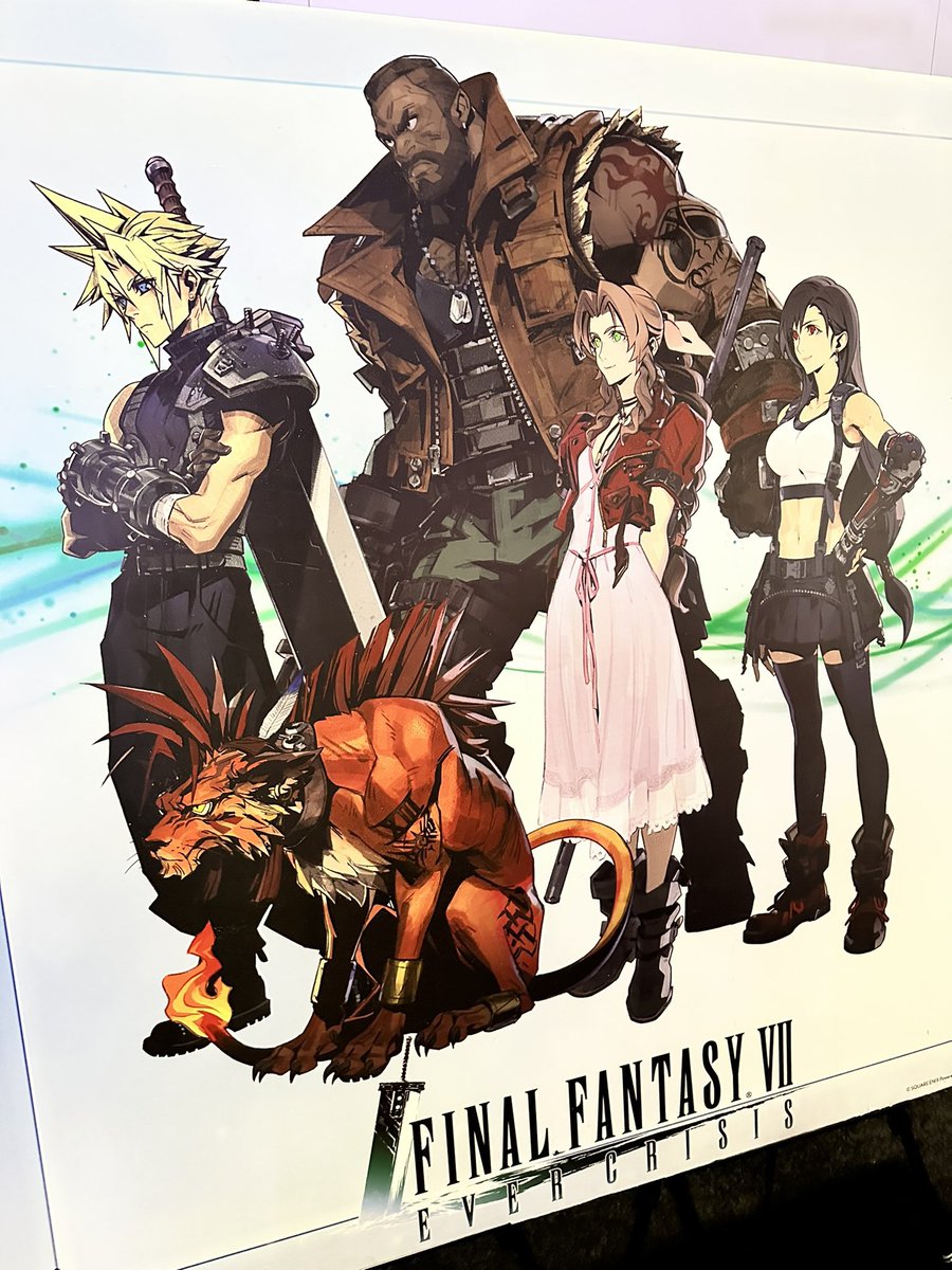The full FF7 Ever Crisis character art is SO GOOD! 😱 #FF7EC