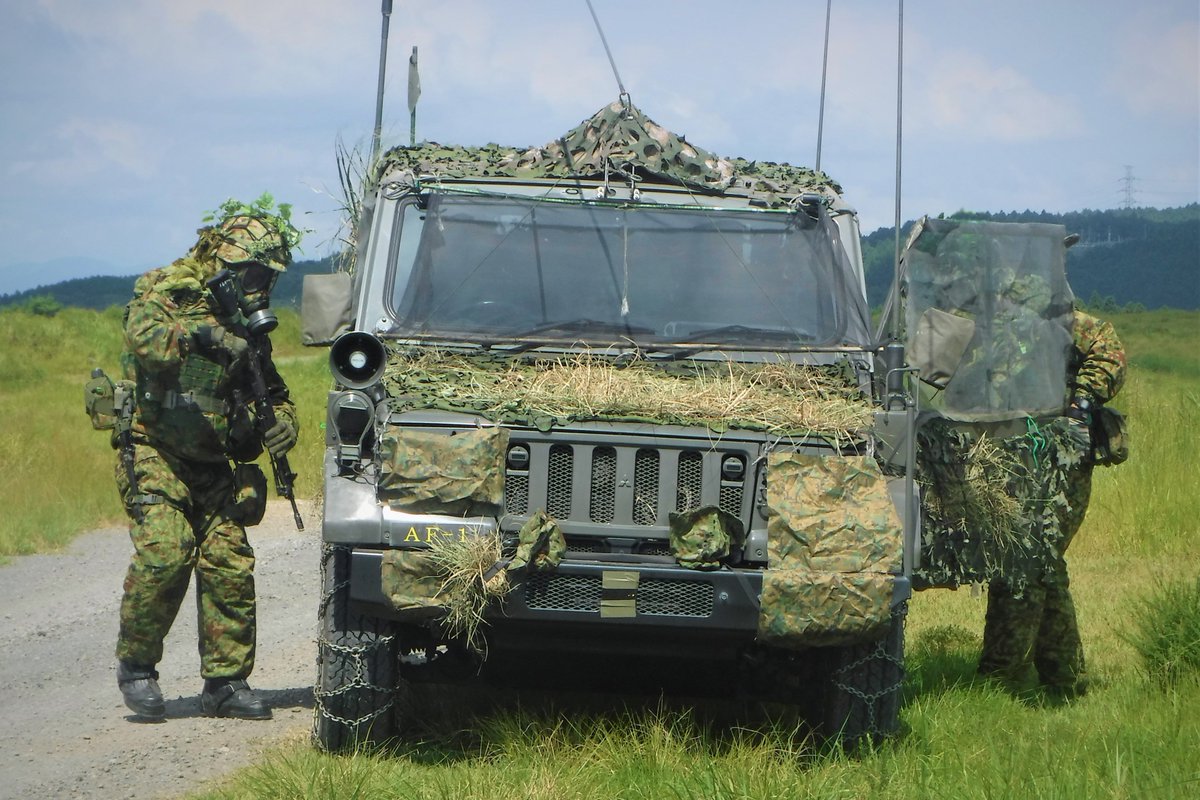 第3高射特科群 第314高射中隊は令和5年9月上旬、大野原演習場