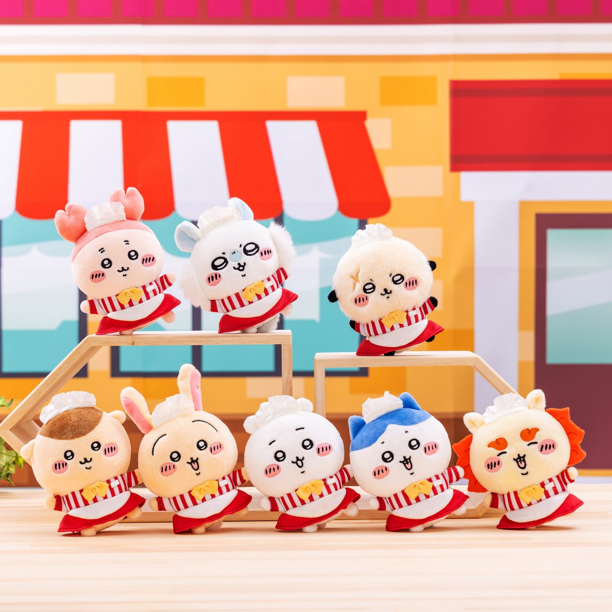 ちいかわレストラン OPEN／ 記念新商品は #ちいかわマーケット