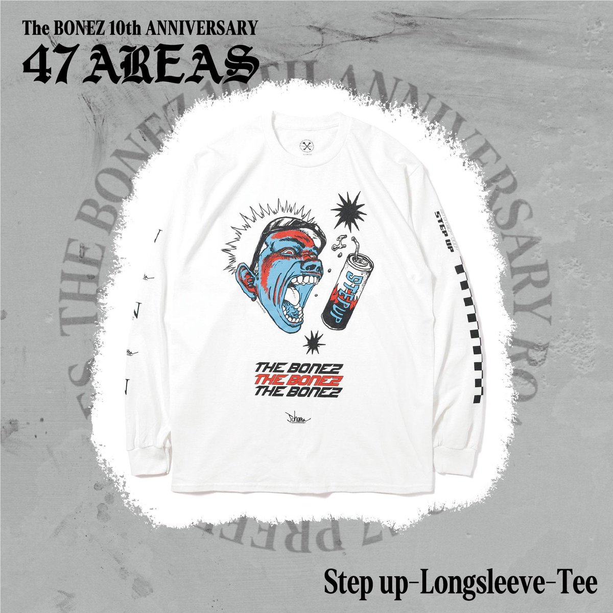 ◤◢◤◢◤◢◤ ◢◤ ◢◤ ◢ Step up-Longsleeve- Tee Jesse着用SIZE