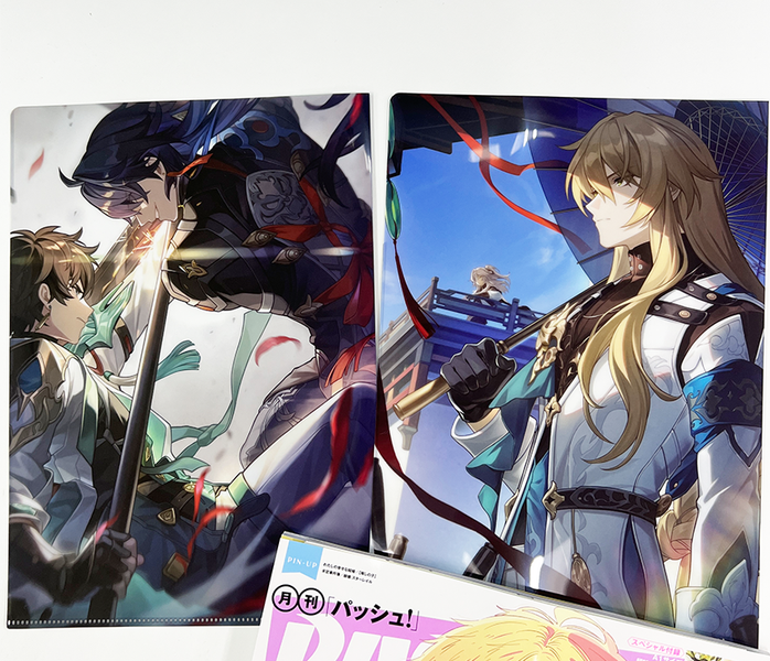 PASH!です。明日7月10日発売8月号付録クリアファイルは『崩壊：スター