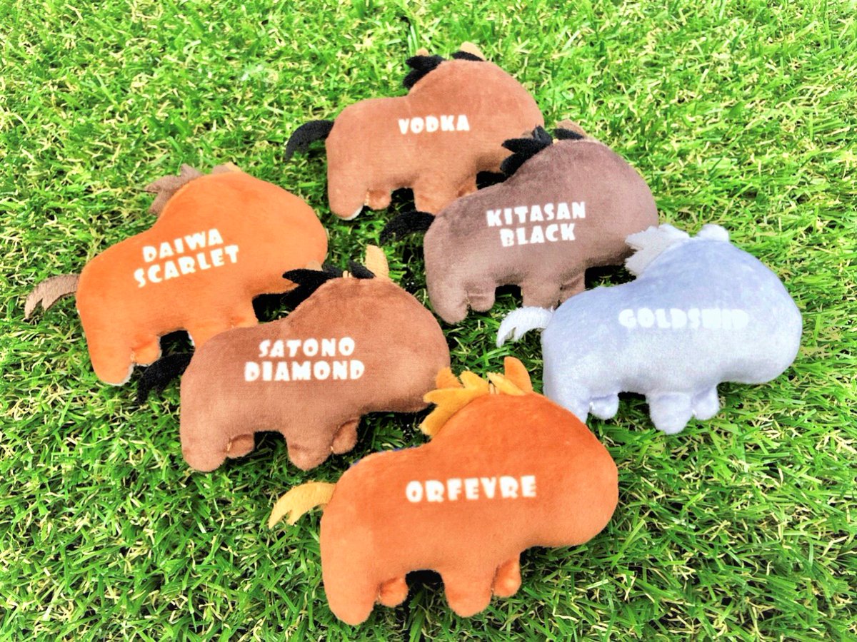 🐎7月商品紹介🐎 「#サラブレッドコレクション」 ふっくらマスコット