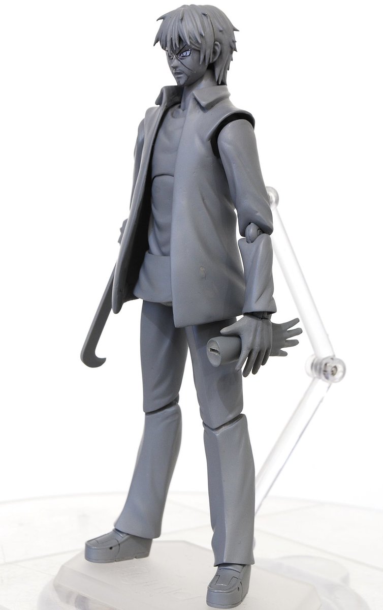 彼岸島の可動式フィギュアが制作中です。 明と農民（吸血鬼