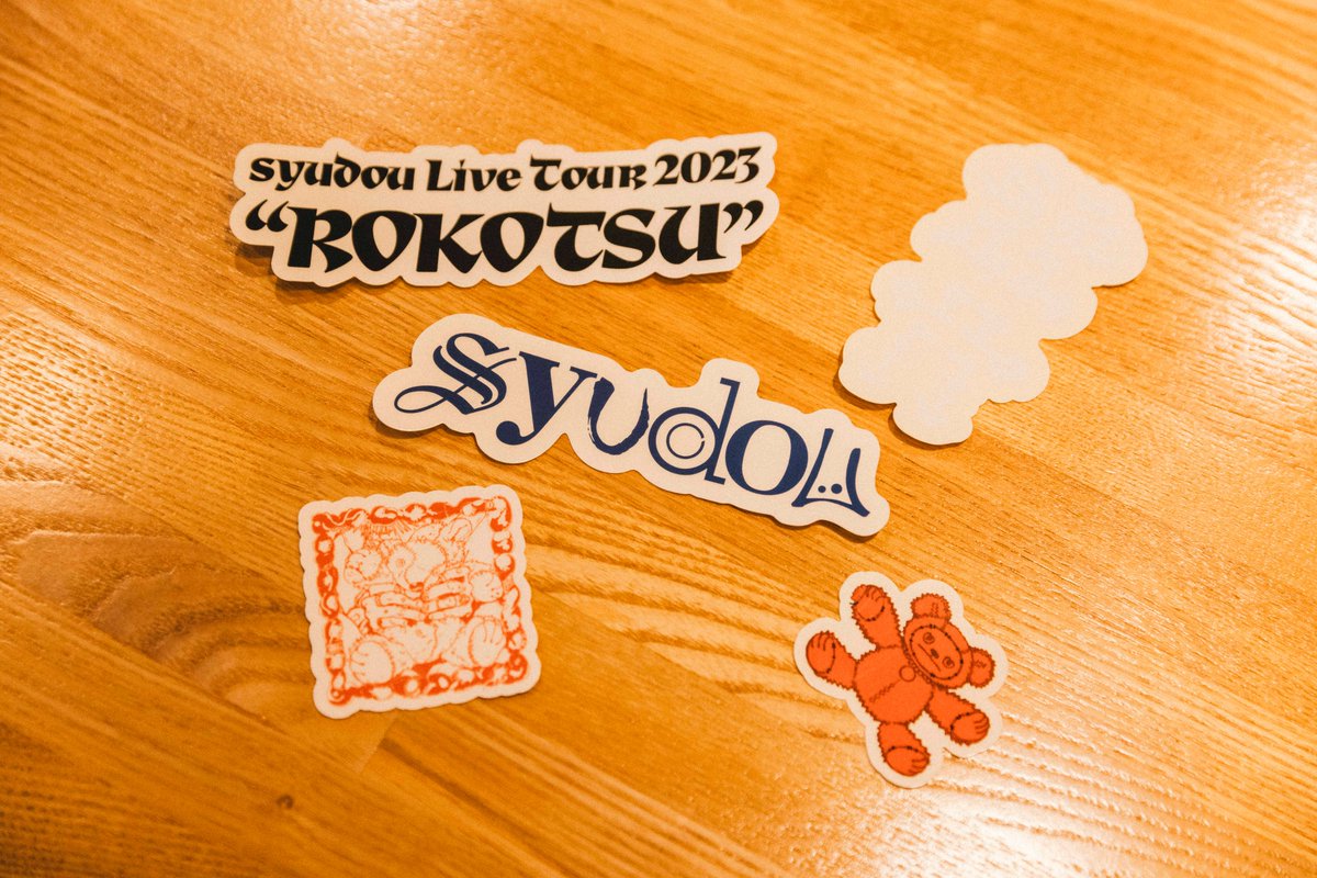 syudouさんの「露骨」ツアーグッズのトレーディングカードに