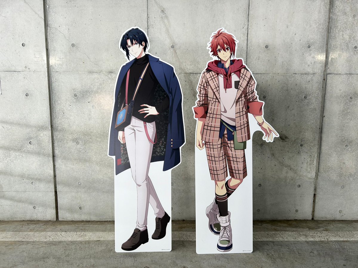 G4Y東京公演】 会場にて、本公演担当アイドルの和泉一織、七瀬 陸の