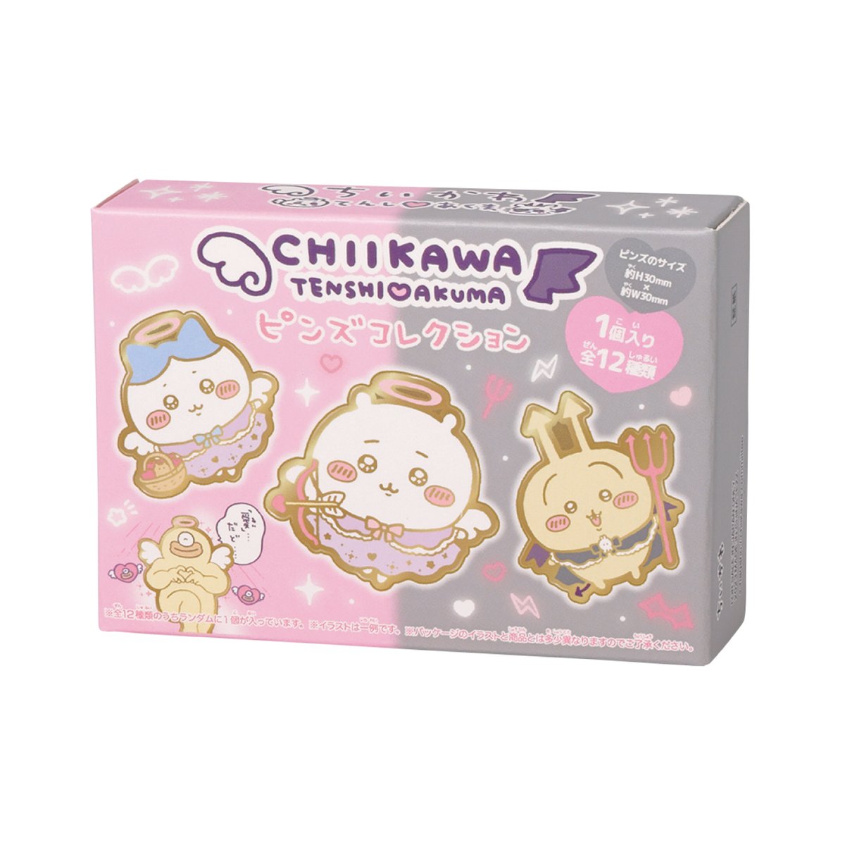 ❤️新商品🖤 『てんし♡あくま ピンズコレクション（全12種）1BOX 12