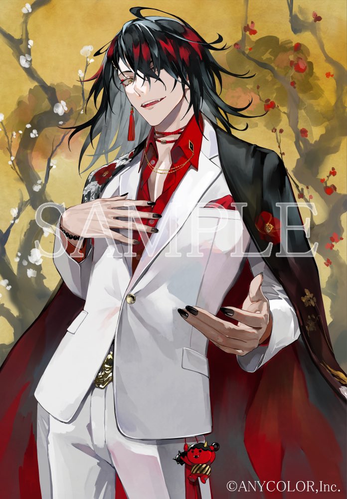 ヴォックス(@Vox_Akuma)の誕生日記念グッズイラストを担当しました