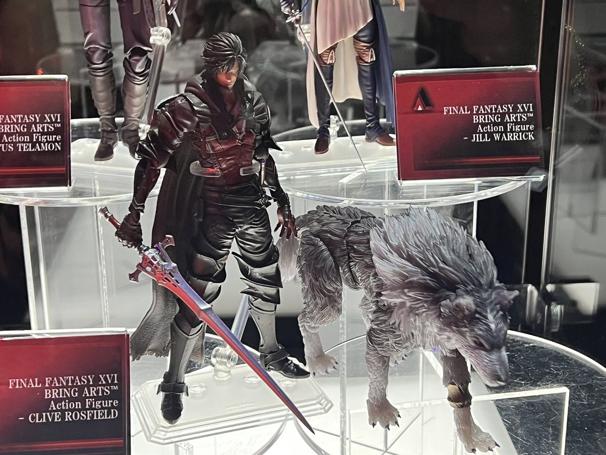 New Final Fantasy XVI Bring Arts figurines for all the Dominants