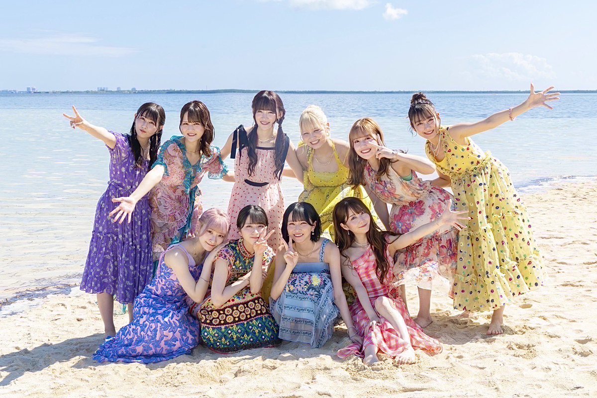 LOVE 14thシングル 『 #ナツマトペ 』🎐🤍🫧 夏曲だあーーー