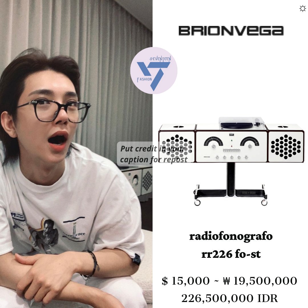 Joshua Collection in Joshua Instagram Update (230624) 1. Brionvega