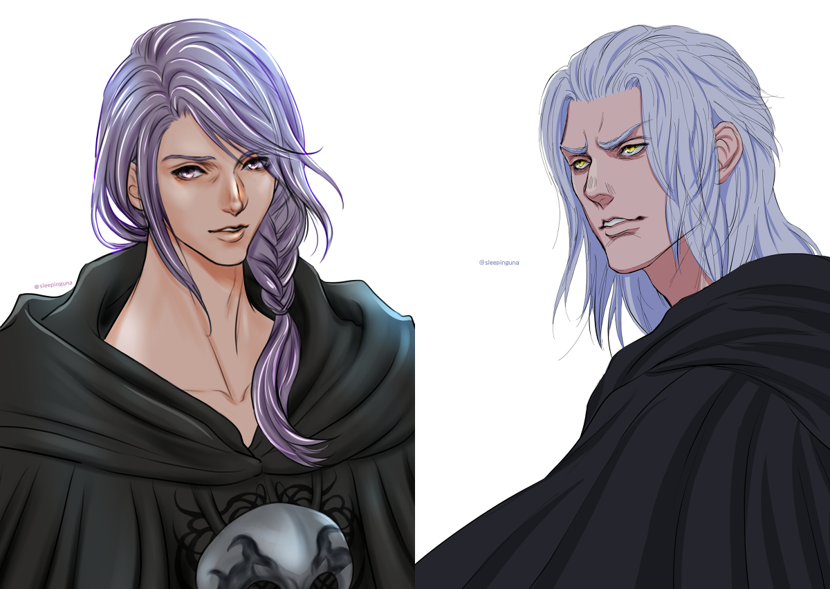 エメトセルク＆ヒュトロダエウス #FFXIV #FF14 #ENDWALKER