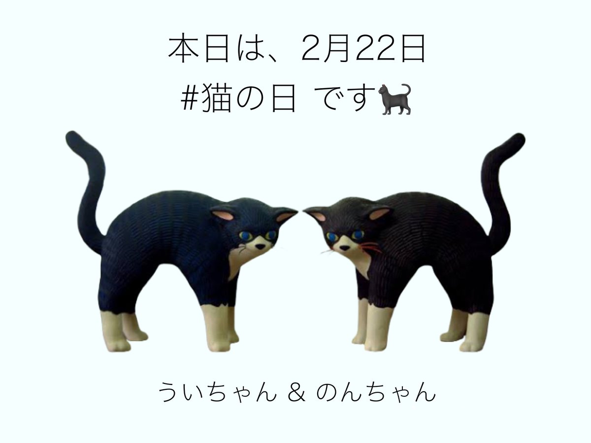 本日は #猫の日 ですね！ #シューラルー のショッパーでもお馴染みの