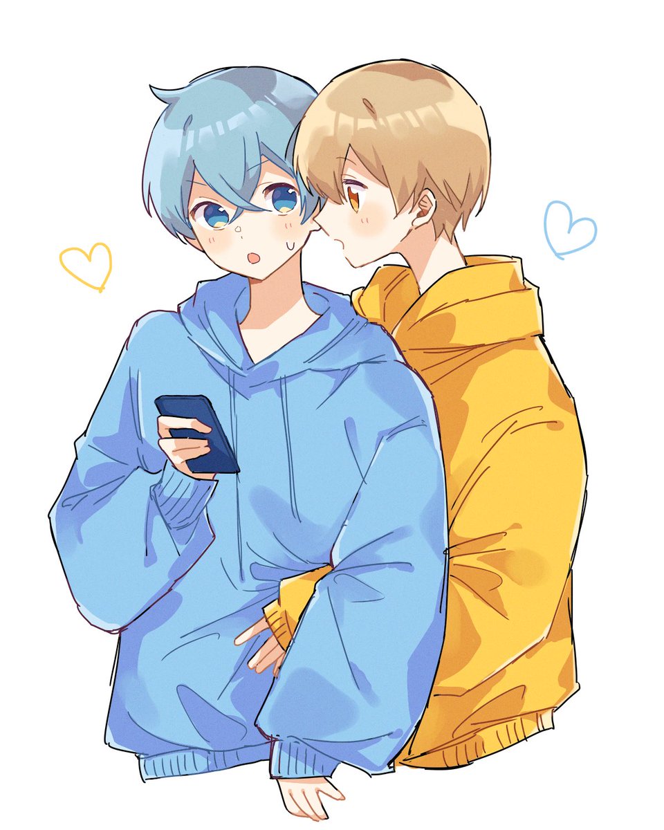 💙💛 #ころんくん #るぅとくん