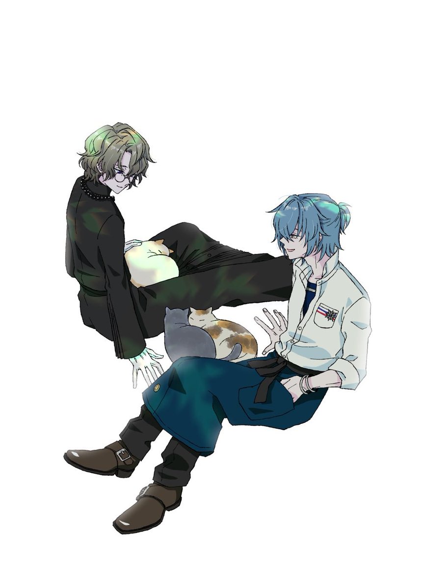 まほやく「ファウストとネロと #まほやく_FA 」|ヒン🌕のイラスト