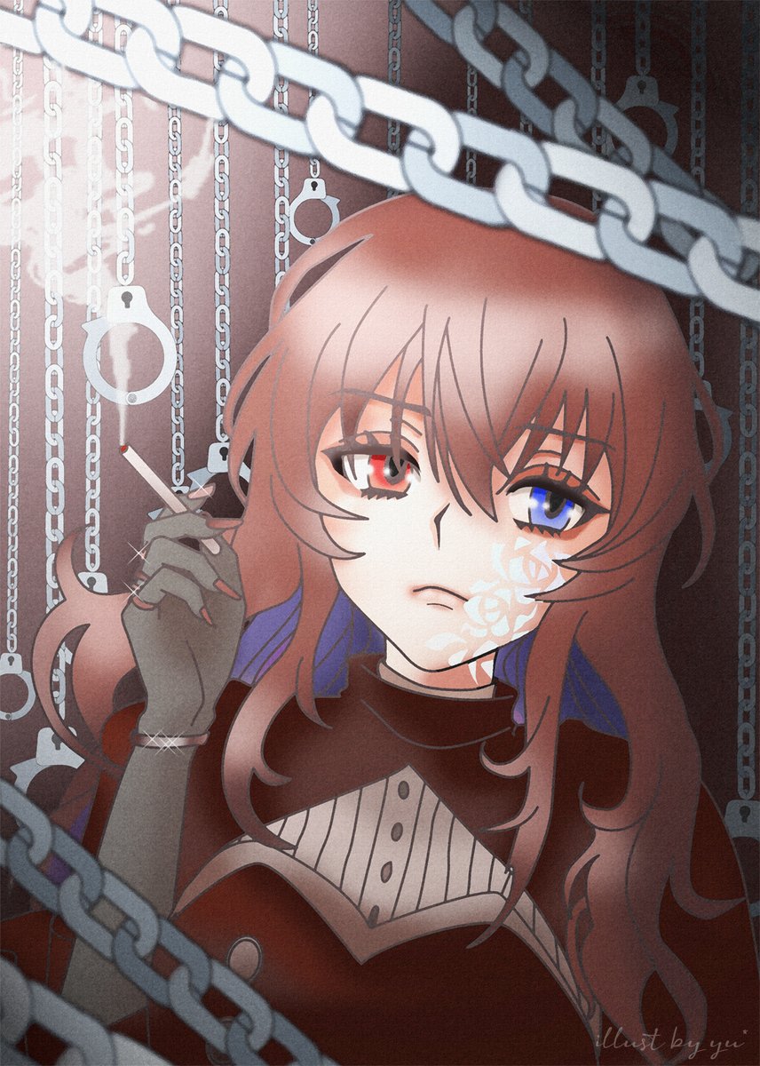 ドメスティックでバイオレンス #Adoart #バイオレンスちゃん #イラスト