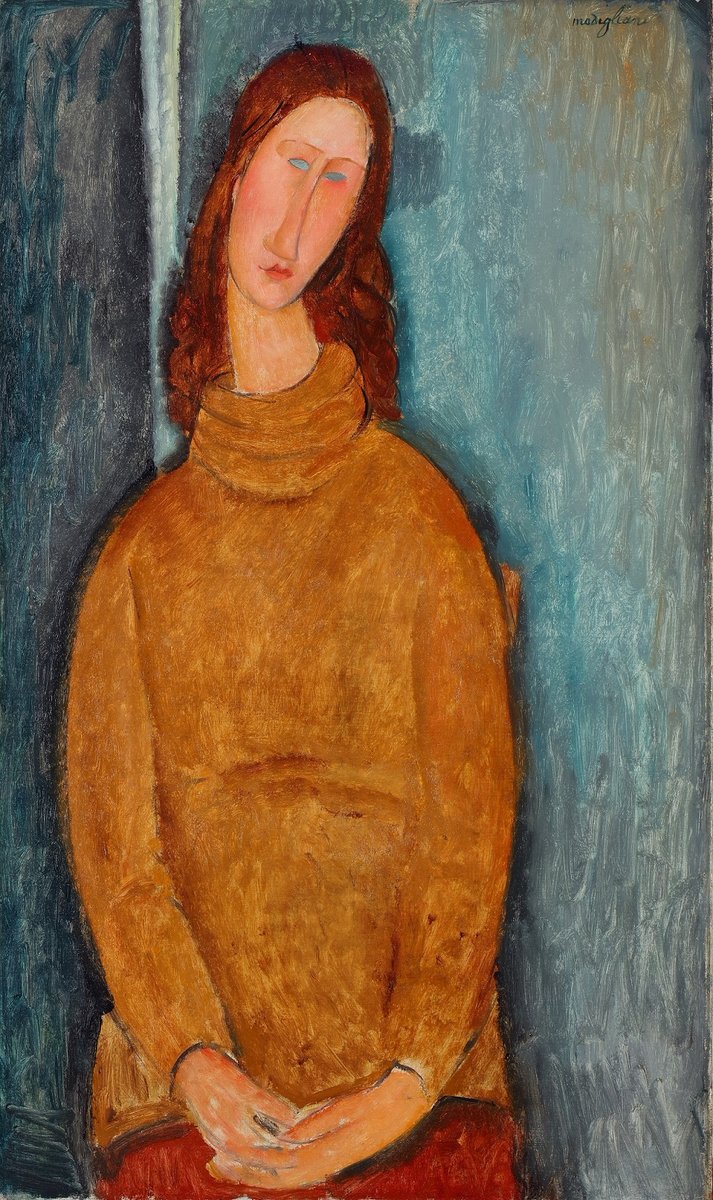 アメデオ・モディリアーニ《ジャンヌ・エビュテルヌの肖像》1919年