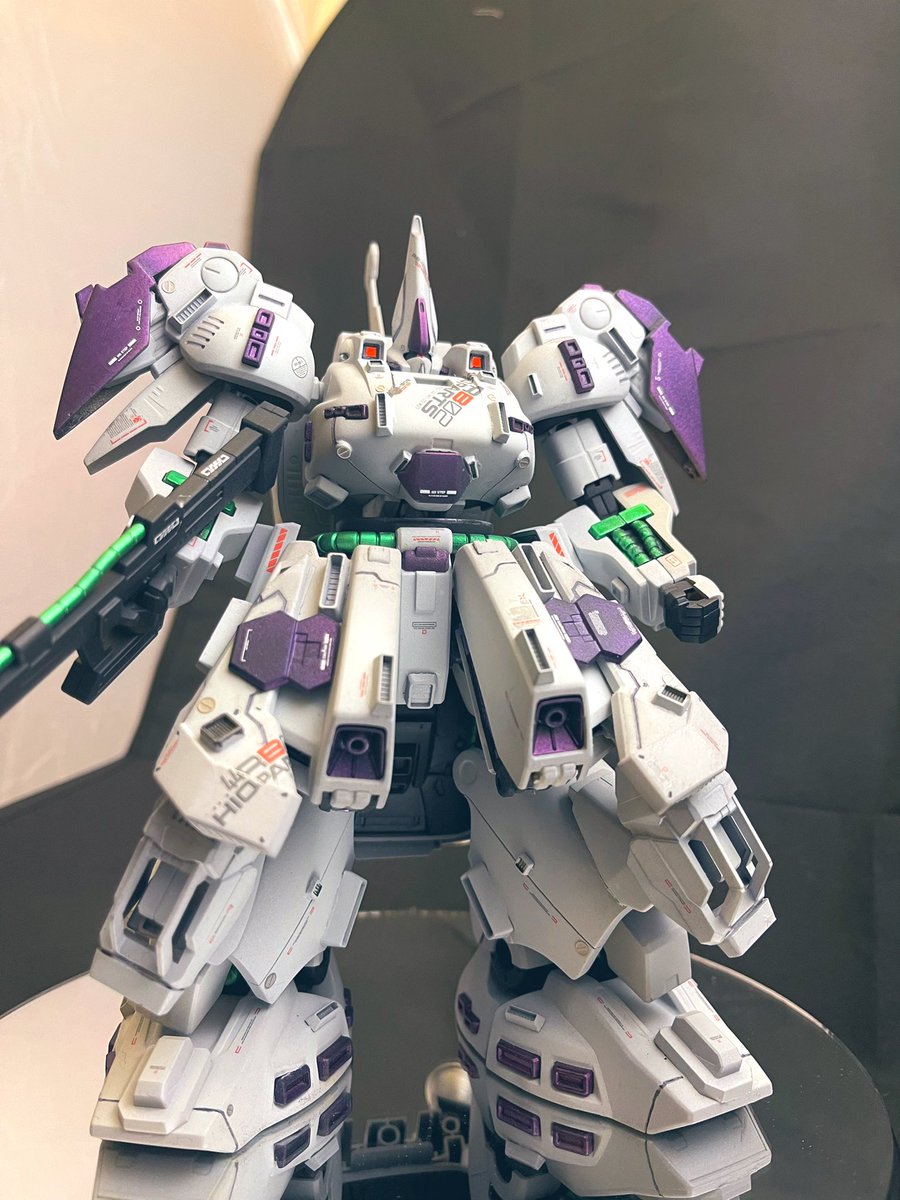 HGジオ(オーヴェロン風塗装改造)完成しました！色々手を加えまくった