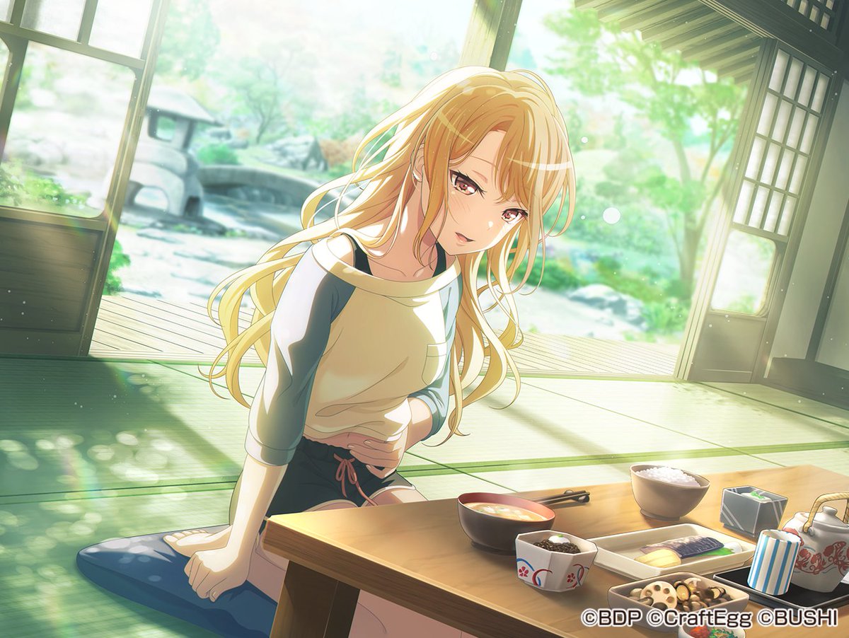 ガルパ新情報🎸】 ドリフェス限定メンバー、☆4 #桐ヶ谷透子 の特訓前