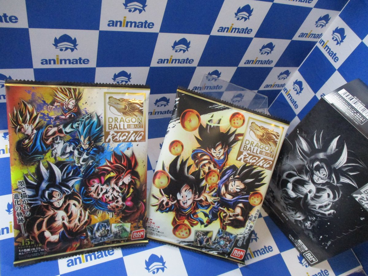 グッズ情報】 『ドラゴンボール 色紙ART RAGING』 5Fにて好評販売中