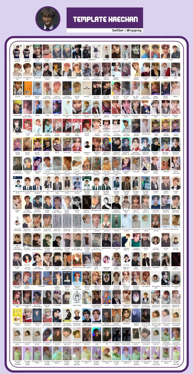 NCTDREAM NCT127 トレカ一覧 トレカリスト 保存用 glitch mode