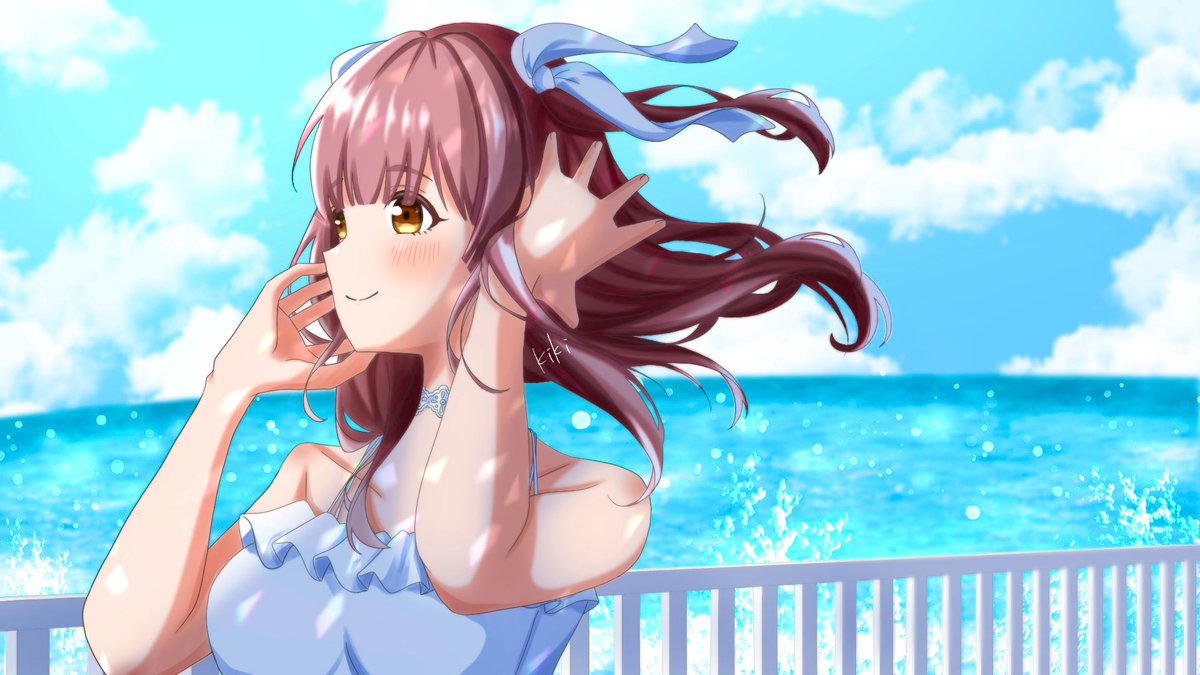 優ちゃん不足すぎて描いた👼 #アイプラ_FA #鈴村優 #イラスト #IDOLYPRIDE