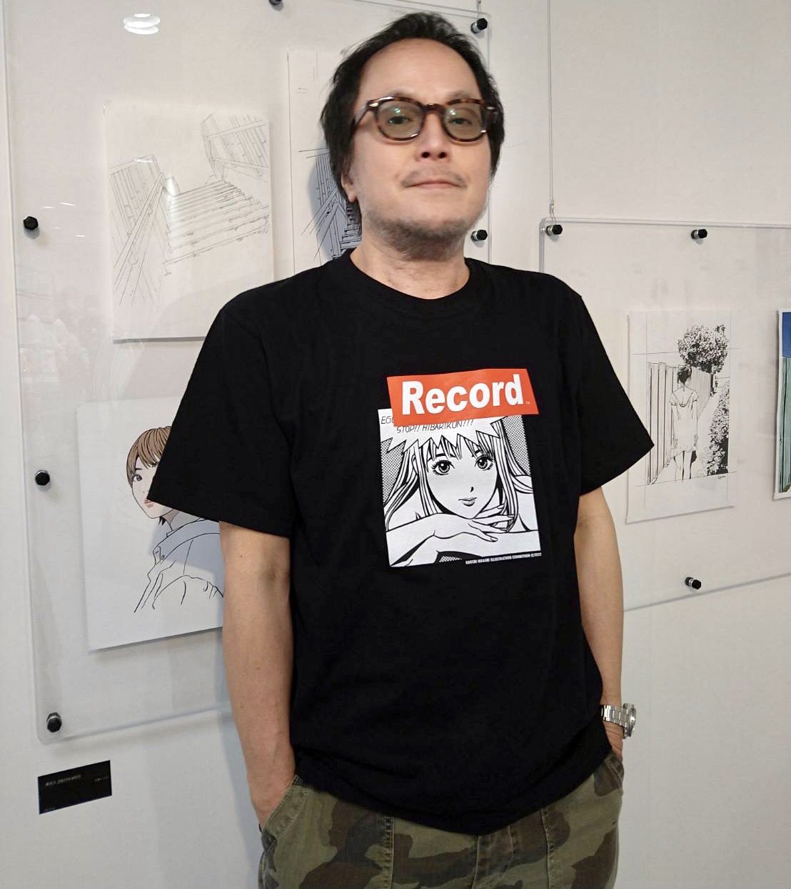 江口寿史 × TOWER RECORDS タオル ストップ！！ひばりくん！未開封品