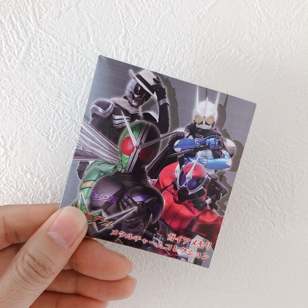 仮面ライダーW のガイアメモリメタルチャームコレクションが東京店に再