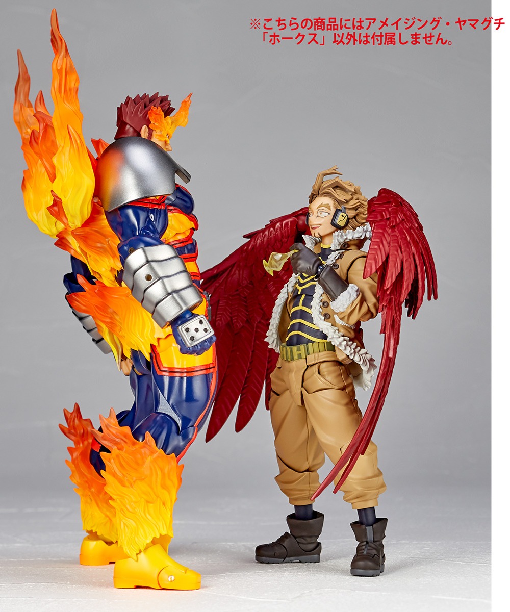 いいよね、身長差。 #エンデヴァー #ホークス #僕のヒーローアカデミア