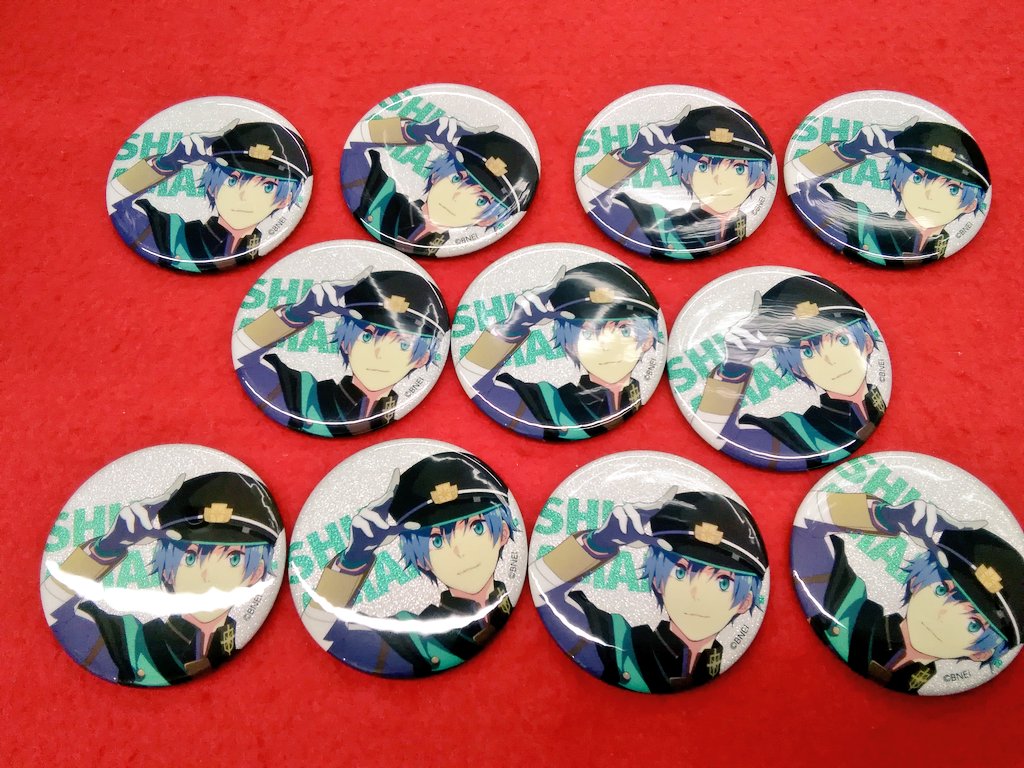 入荷情報】 #SideM より #天峰秀 くんのグローイング缶バッジが11点