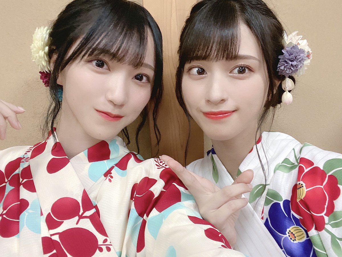 夏祭り君に恋慕う (灬º‿º灬)♡ #いかりんぐ #佐々木舞香 #野口衣織