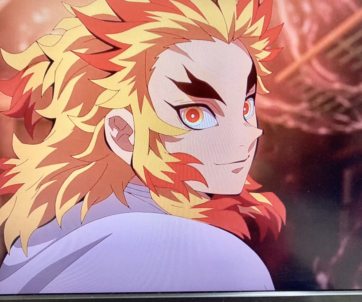 kimetsu_off OPで煉獄さんが、無限列車の中の触手のうねうねと戦ってる