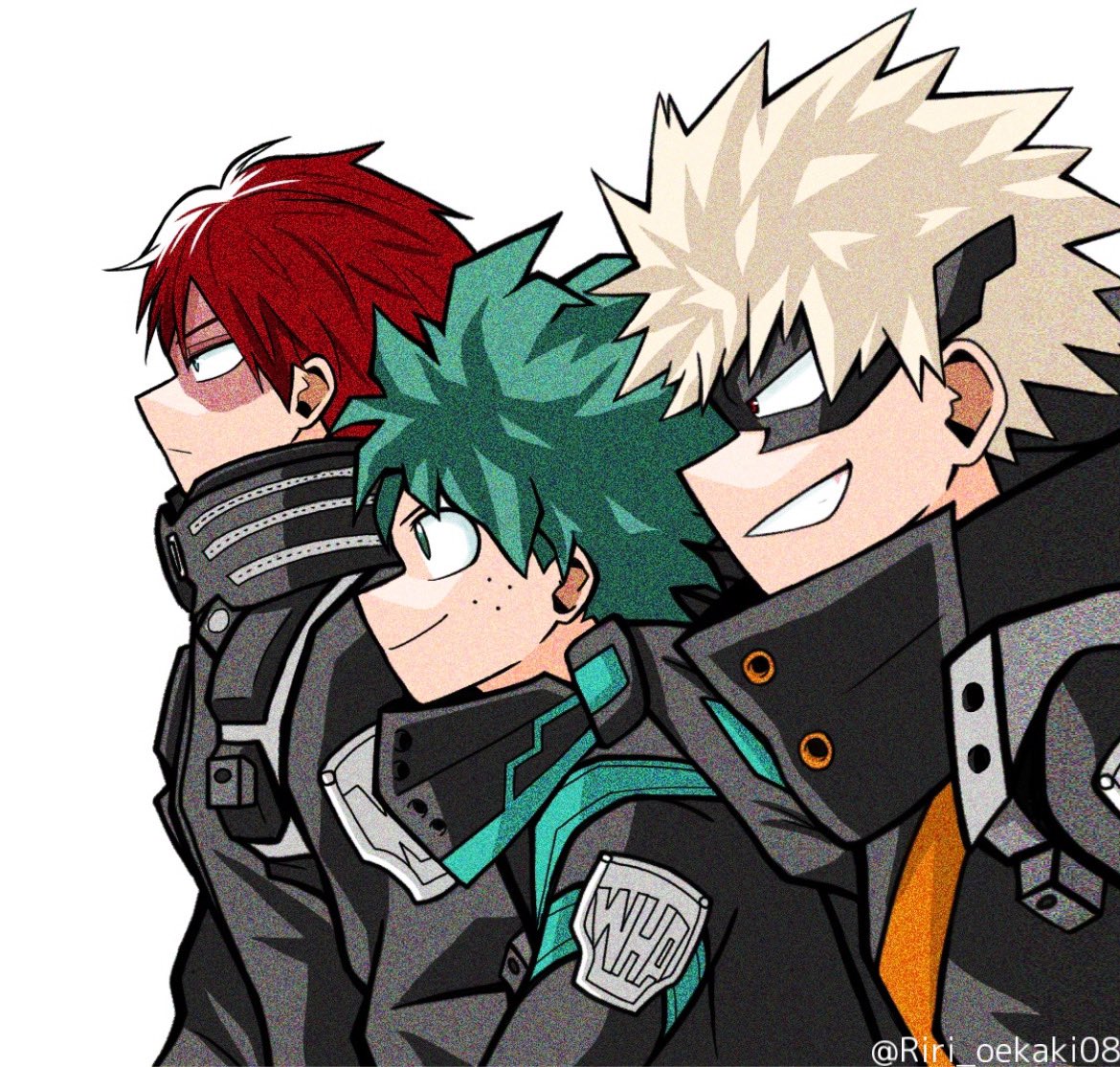 僕のヒーローアカデミア ヒロアカ 緑谷出久 デク 爆豪勝己 轟焦凍