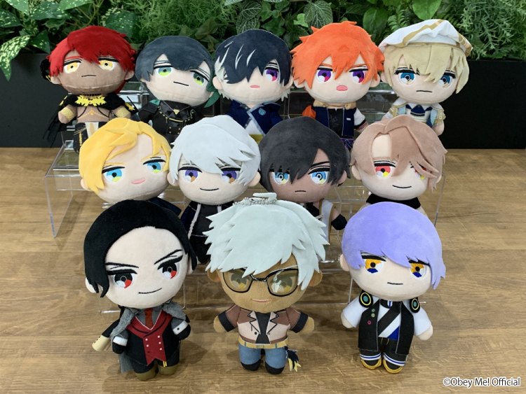 Obey Me! ぬいぐるみが本日より全国の #セガのお店 に登場しています
